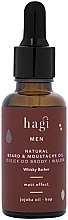 Fragrances, Perfumes, Cosmetics Beard & Mustache Oil - Hagi Men Whiskey Barber Oil