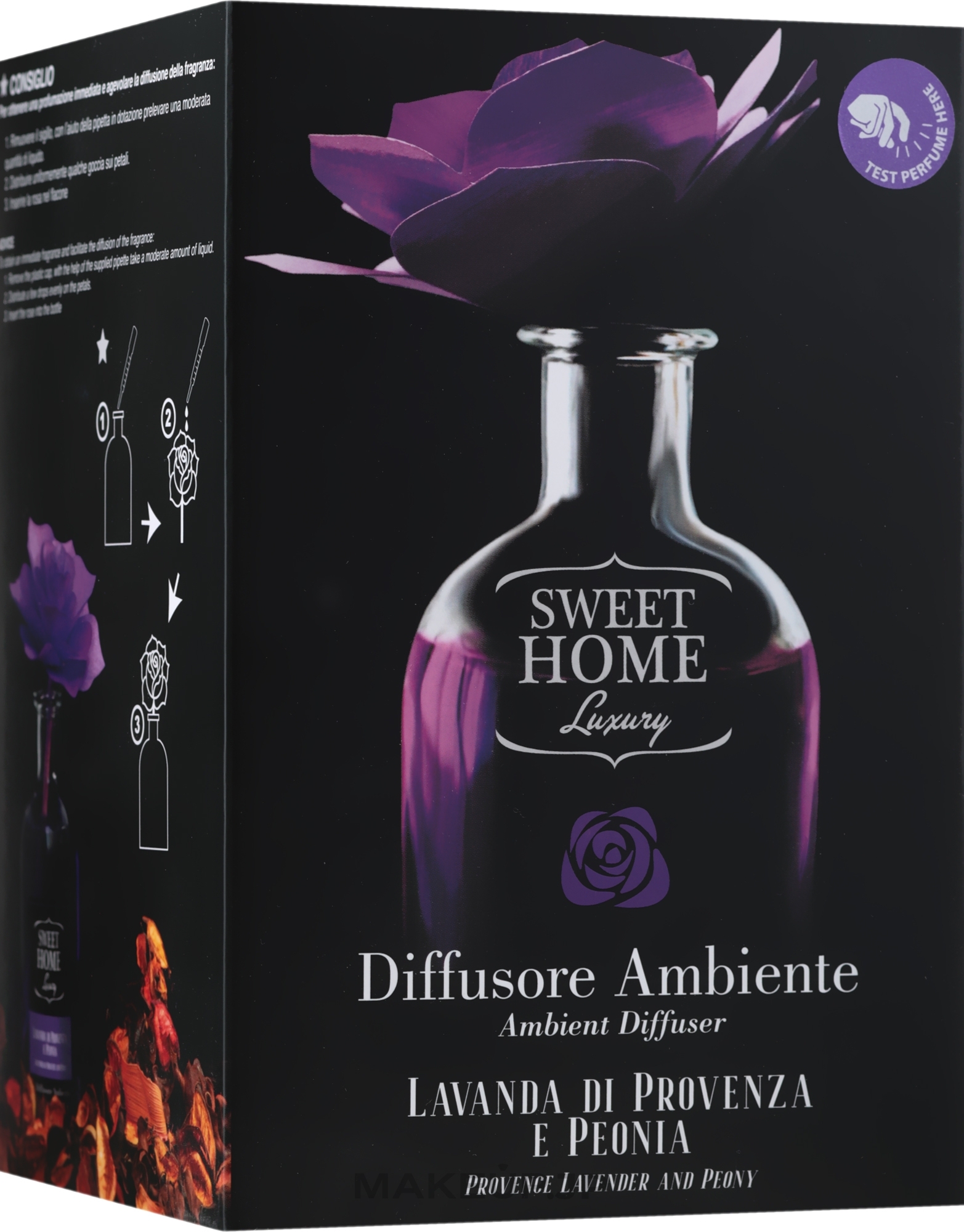 Reed Diffuser - Sweet Home Collection Lavender Of Provence & Peony Perfumed Diffuser — photo 250 ml