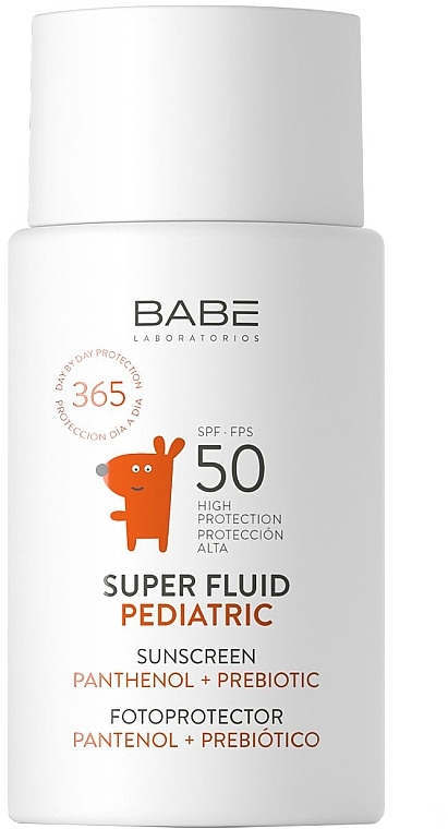 Children's Sun Protection Fluid SPF 50  - Babe Laboratorios Pediatric — photo N1