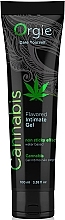 Edible Water-Based Lubricant, cannabis - Orgie Lube Tube Flavored Intimate Gel Cannabis — photo N1