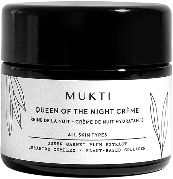 Queen of the Night Face Cream - Mukti Organics Queen of the Night Creme — photo N1