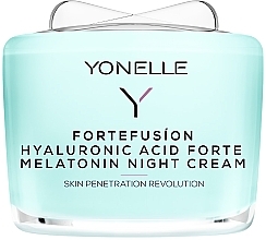 Fragrances, Perfumes, Cosmetics Hyaluronic Acid Melatonin Night Cream - Yonelle Fortefusion Hyaluronic Acid Forte Melatonin Night Cream 