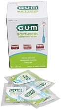 Interdental Brush, green, 200 pcs - G.U.M Soft-Picks Comfort Flex — photo N2