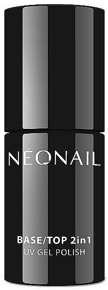 2-in-1 Gel Polish Base & Top Coat - NeoNail Professional Base/Top 2in1 UV Gel Polish — photo N1