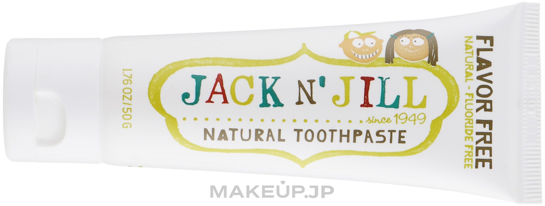 Jack N' Jill - Natural Toothpaste, Flavour-Free — photo 50 g