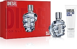 Fragrances, Perfumes, Cosmetics Diesel Only The Brave - Set (edt/50ml+sh/gel/75ml)