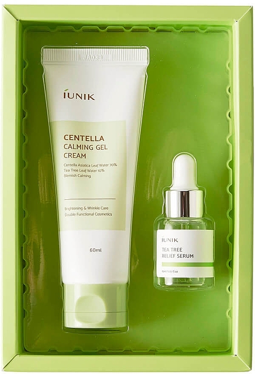 Set - iUNIK Centella Edition Skincare Set (cr/60ml + ser/15ml) — photo N1