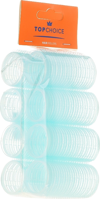 Velcro Hair Curlers "Velcro" diameter 28 mm, 8 pcs, 0287 - Top Choice — photo N1