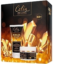 Fragrances, Perfumes, Cosmetics Set - Celia De Luxe Gold 24K 60+ (cr/50 ml + h/cr/80 ml)