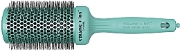 Fragrances, Perfumes, Cosmetics Thermal Brush, 55 mm - Olivia Garden Ceramic+Ion Blossom Turquois