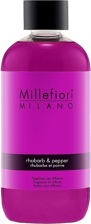 Reed Diffuser - Millefiori Milano Rhubarb & Pepper Fragrance Diffuser (refill) — photo N1