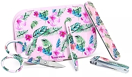 Fragrances, Perfumes, Cosmetics Manicure Set, pink - Beter Mini Travel Kit Manicure Set