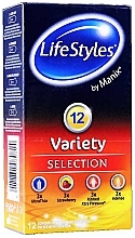 Fragrances, Perfumes, Cosmetics Condoms, 12 pcs - LifeStyles Variety