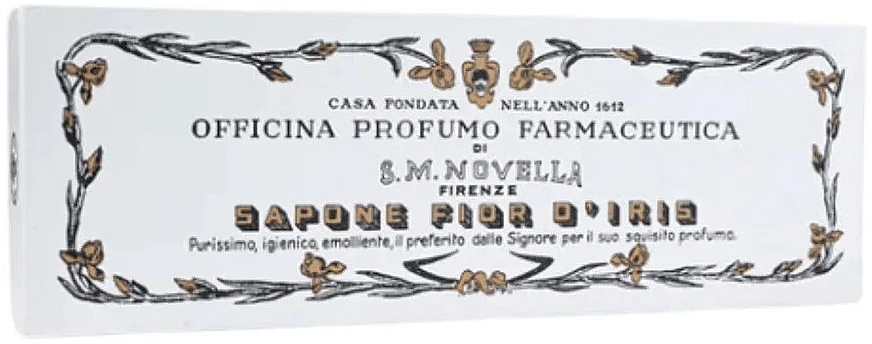 Set - Santa Maria Novella Iris Rhizome Soap Box (soap/3x100g) — photo N1