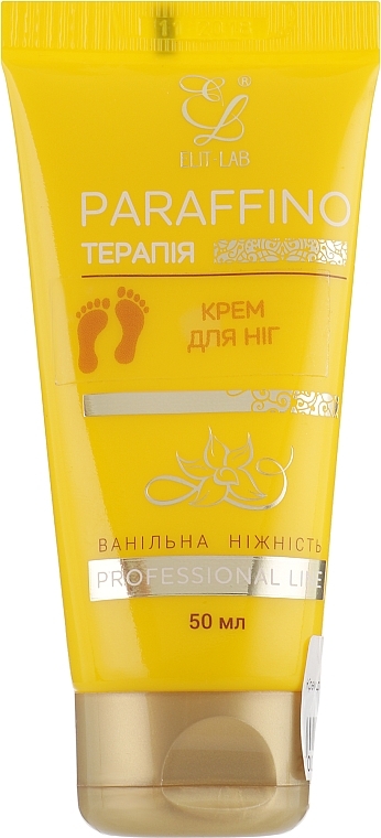 Vanilla Tenderness Foot Cream - Elit-Lab Paraffino — photo N3