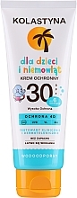 Kid & Baby Sunscreen - Kolastyna SPF30 Ochrona 4D — photo N1