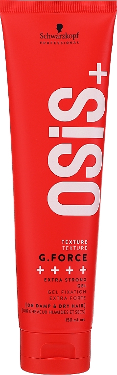 Extra Strong Hold Styling Gel - Schwarzkopf Professional Osis+ G.Force Extreme Hold Gel — photo N1