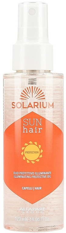 Hair Oil - Alfaparf Solarium Sun Hair Illuminating Protective Oil — photo N1