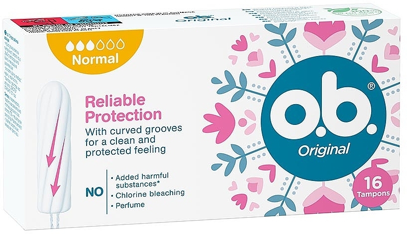 Tampons, Normal, 16 pcs - O.b. Original  — photo N1