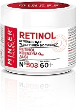 Regenerating Face Cream 60+ - Mincer Pharma Retinol № 503 — photo N2