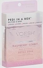 Fragrances, Perfumes, Cosmetics Raspberry Sorbet Pedicure Kit - Voesh Pedi In A Box O2 Fizz 5 Step Raspberry Sorbet