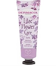 Fragrances, Perfumes, Cosmetics Hand Cream - Dermacol Lilac Flower Hand Cream