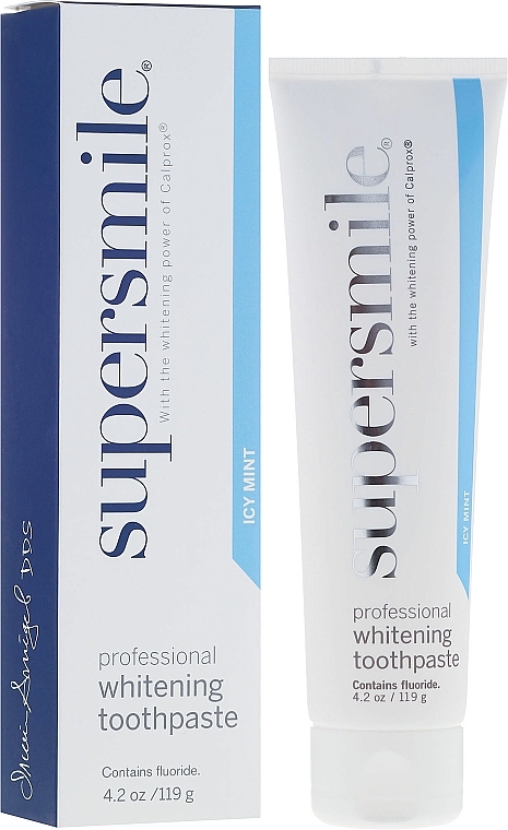 Whitening Ice Mint Toothpaste - Supersmile Ice Mint Professional Teeth Whitening Toothpast — photo N1