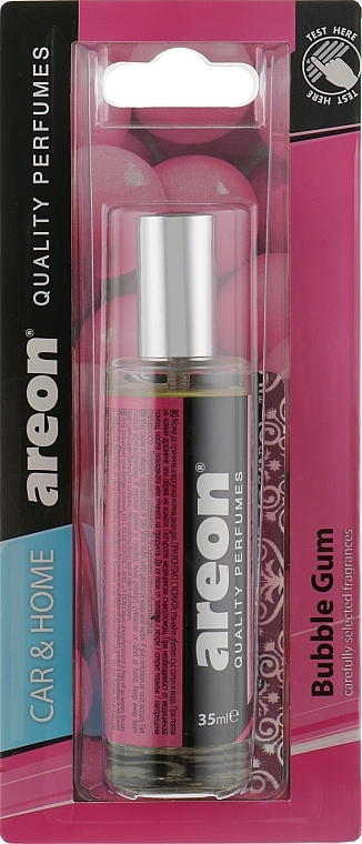 Car Fragrance Diffuser 'Bubblegum' - Areon Perfume Bubble Gum — photo N1