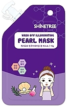 Fragrances, Perfumes, Cosmetics Brightening Face Mask - Shinetree Pearl Wash Off Illuminating Mask