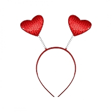 Heart Hoop, red - Ecarla — photo N1