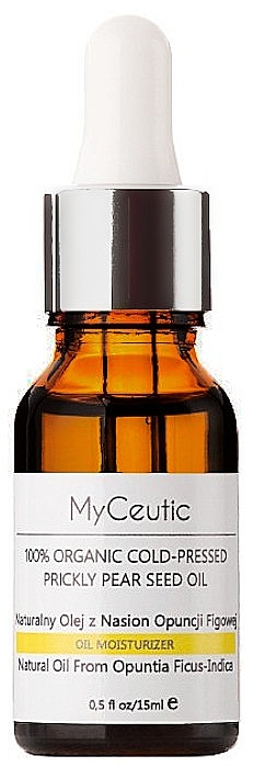 Prickly Pear Seed Oil - MyCeutic 100% Organic Cold-Pressed Prickly Pear Seed Oil — photo N1