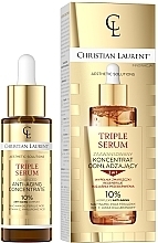 Fragrances, Perfumes, Cosmetics Triple Action Face Serum - Christian Laurent Aesthetic Solutions Triple Serum Anti-Aging Concentrate