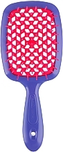 Fragrances, Perfumes, Cosmetics Hairbrush, raspberry-purple - Janeke Superbrush