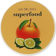 Fragrances, Perfumes, Cosmetics Anti-Cellulite Body Contour Cream 'Orange & Bergamot' - Liv Delano Superfood