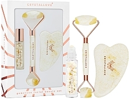 Fragrances, Perfumes, Cosmetics Set - Crystallove Milky Amber Beauty Set