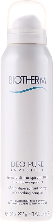 Deodorant - Biotherm Deo Pure Invisible Spray Anti-Transpirant 48H — photo N1