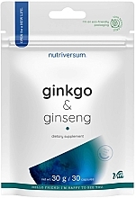 Fragrances, Perfumes, Cosmetics Ginkgo+Ginseng Dietary Supplement, capsules - Nutriversum