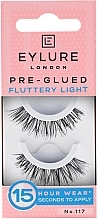 Fragrances, Perfumes, Cosmetics Flase Lashes № 117 - Eylure Pre Glued Fluttery Light