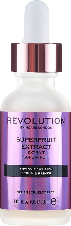 Antioxidant Serum - Makeup Revolution Superfruit Extract Antioxidant Rich Serum & Primer — photo N2