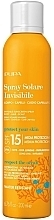 Fragrances, Perfumes, Cosmetics Body Sun Gel - Pupa Spray Solare Invisibile SPF 15