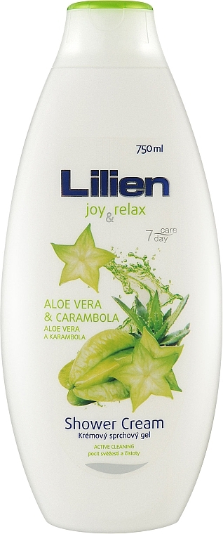 Carambola & Aloe Vera Shower Cream Gel - Lilien Carambola & Aloe Vera Shower Cream — photo N1