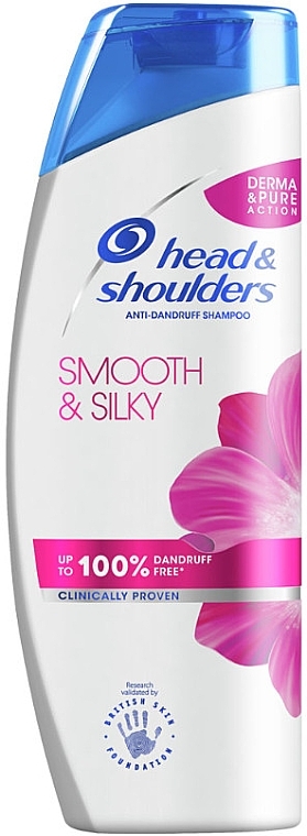Smooth & Silky Anti-Dandruff Shampoo - Head & Shoulders Smooth & Silky Anti-Dandruff Shampoo — photo N1