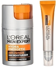 Fragrances, Perfumes, Cosmetics Set - L'Oreal Paris Men Expert Hydra Energetic (cr/50ml + eye/cr/10ml)