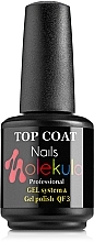 Top Coat - Nails Molekula Top Coat QF3 Gel System & Gel Polish — photo N3