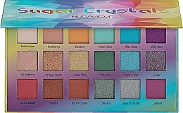 Fragrances, Perfumes, Cosmetics Eyeshadow Palette, 18 shades - Hudamoji Sugar Crystals Eyeshadow Palette