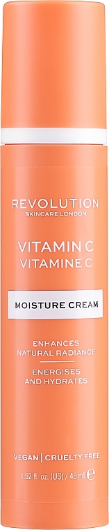 Moisturizing Face Cream - Revolution Skincare Vitamin C Moisture Cream — photo N1