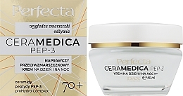 Day & Night Anti-Wrinkle Cream 70+ - Perfecta Ceramedica Pep-3 Face Cream 70+ — photo N2