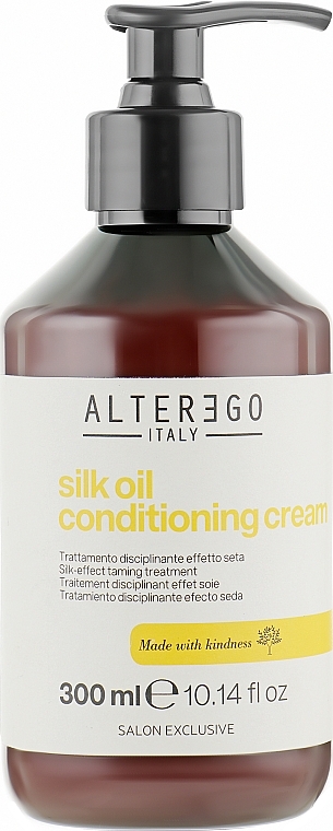 Smoothing Conditioner Cream - Alter Ego Silk Oil Conditioning Cream — photo N1