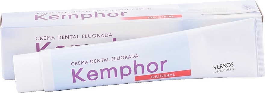 Toothpaste - Kemphor Crema Dental Flourada Original — photo N1