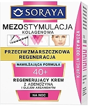 Fragrances, Perfumes, Cosmetics Night Face Cream - Soraya Mesostimulation Night Cream 40+